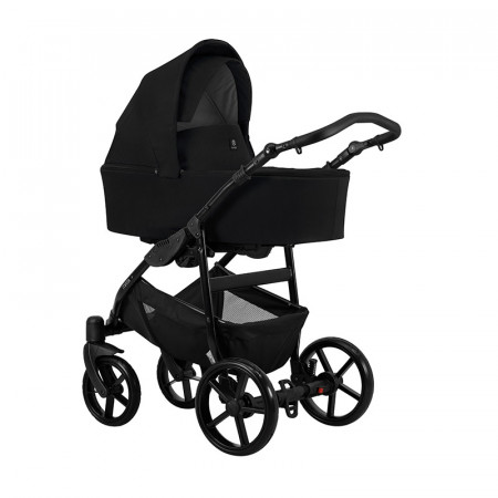 Czarny wózek dla dziecka MATA 3w1 lub 2w1